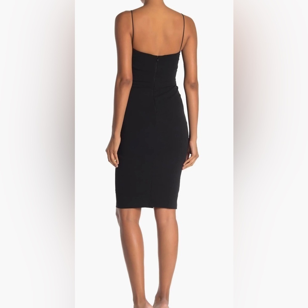Love X Design from Nordstrom Rack Black Fully Lined Midi Dress Large NWT - Picture 2 of 14